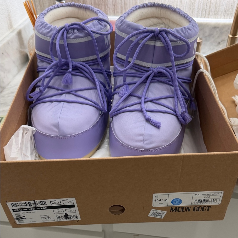 Moon Boot Lavender Winter Footwear 45/47